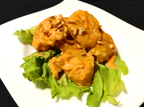 えびのオーロラ風ソース和え